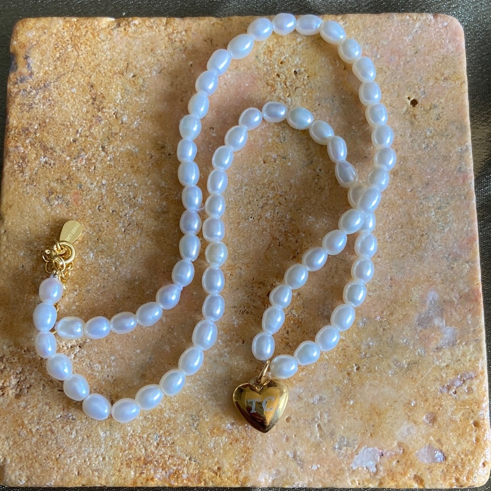 Sterling silver freshwater Pearl necklace